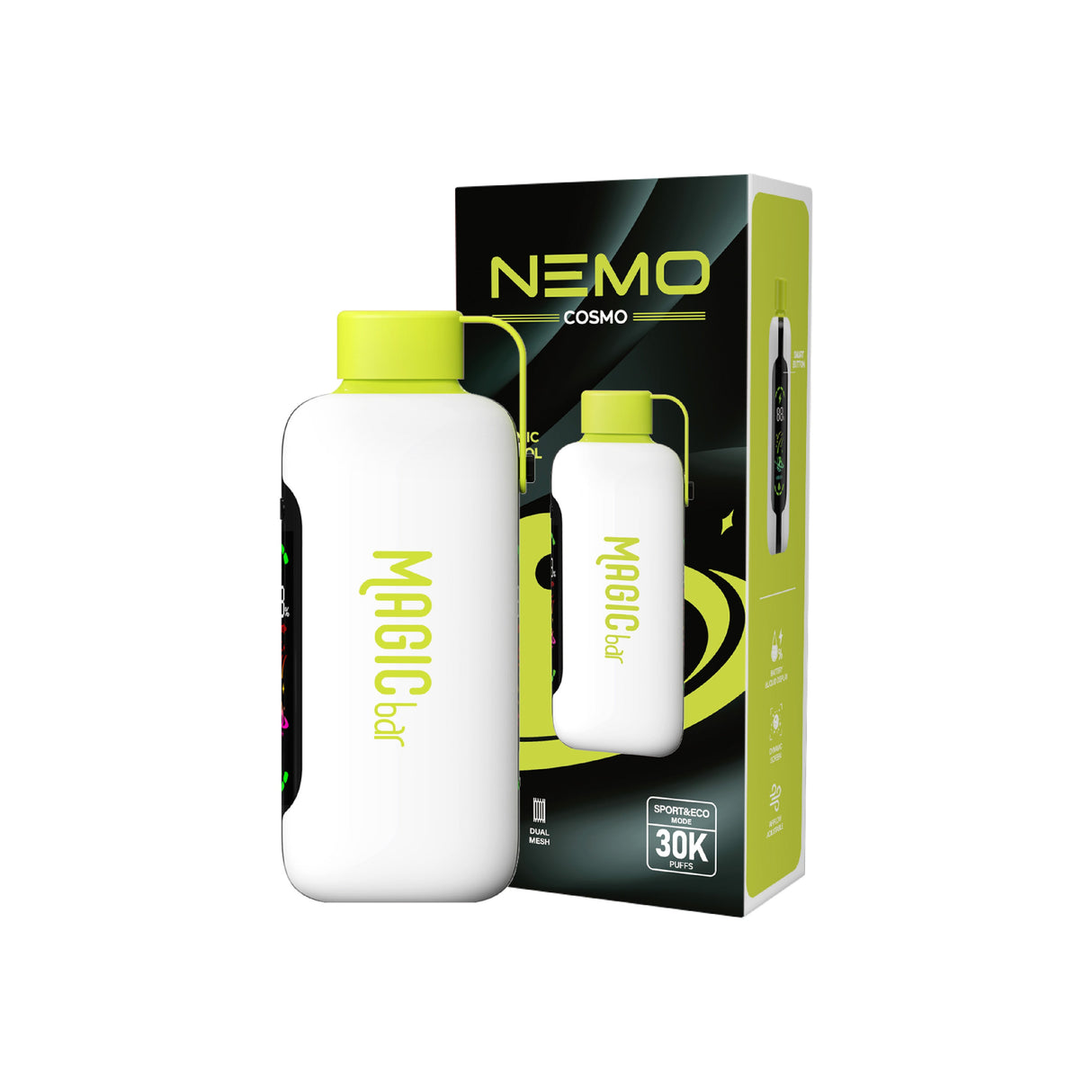 MAGIC BAR NEMO HIGH-CAPACITY MTL DISPOSABLE VAPE 30K PUFFS
