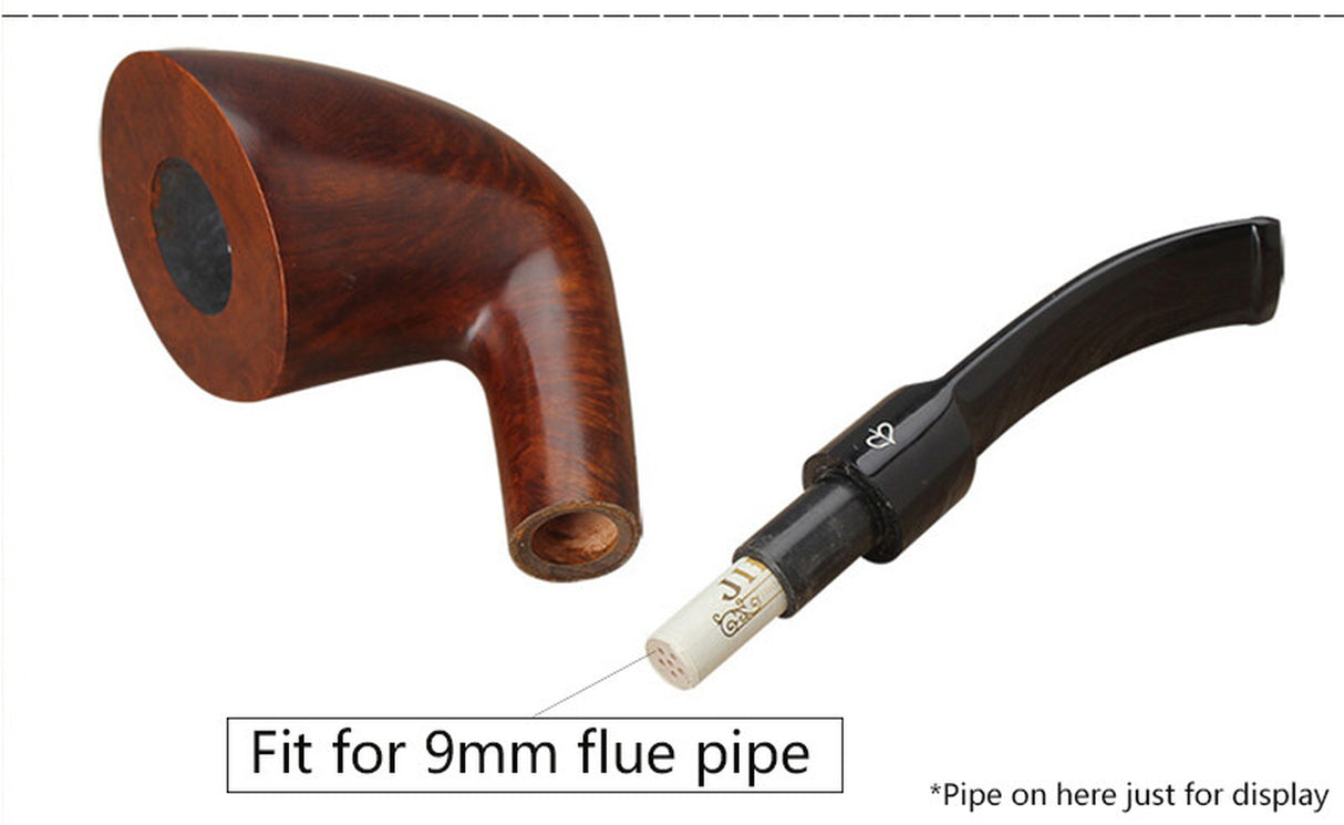 50Pcs Activated Carbon Filter for Tobacco Pipe 9Mm Filters Smoking Accessories