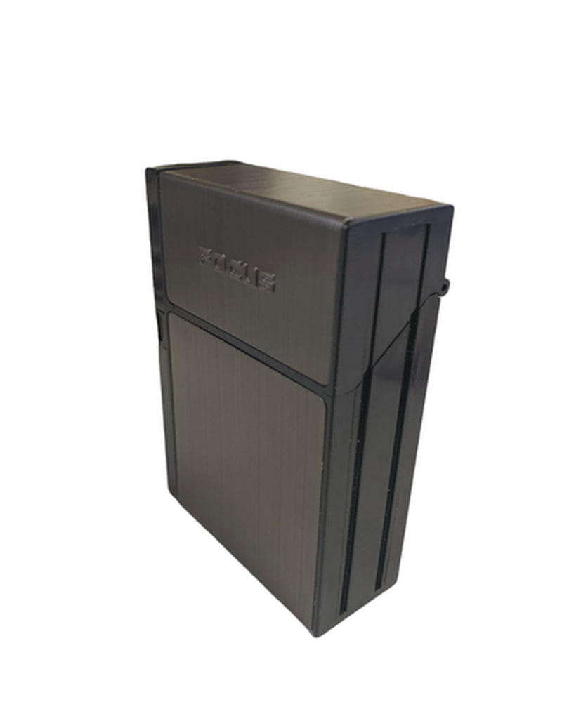 Cigarette Case Tobacco Box Electric Flameless Lighter Windproof USB Rechargeable