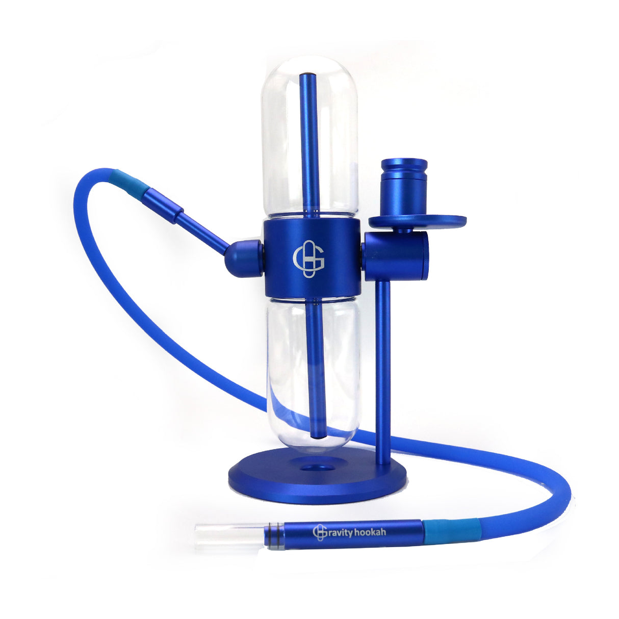 NEW TRANSPARENT GLASS GRAVITY HOOKAH WITH MODERN DESIGN