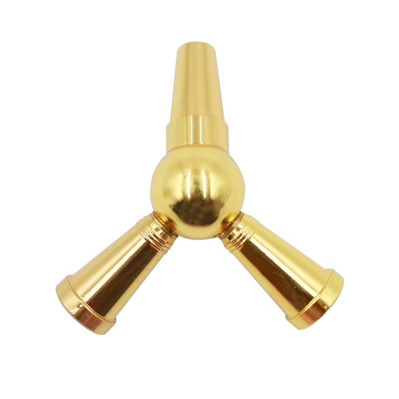 ALLOY HOOKAH HOSE ADAPTER SPLITTER ONE TO TWO SHISHA ACCESSORY