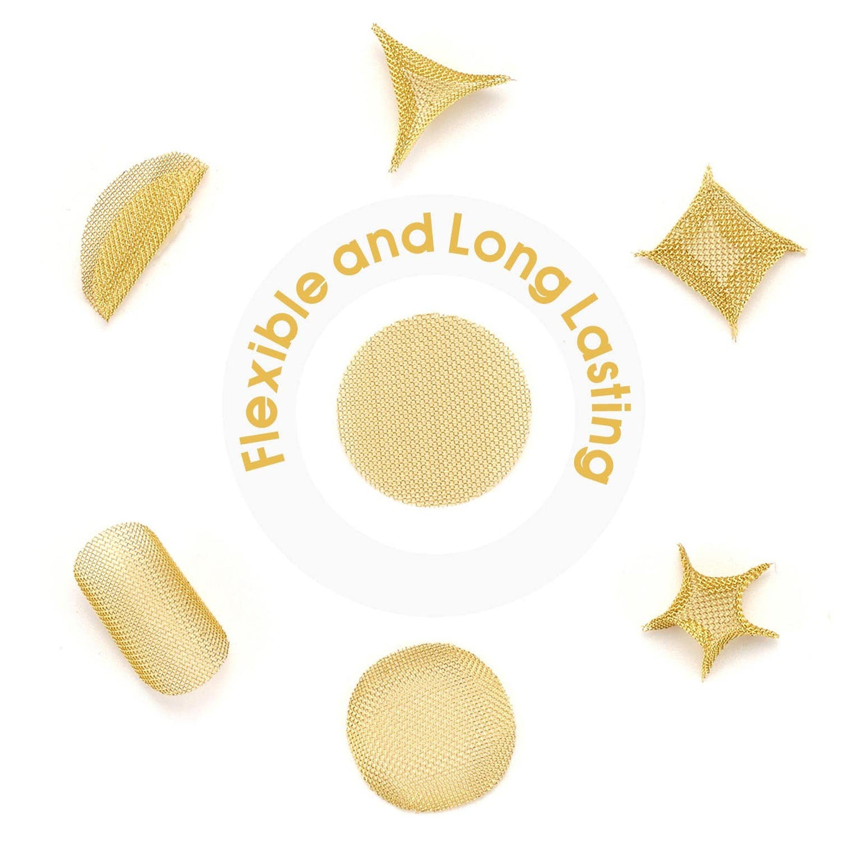 Pipe Screens 120Pcs 5/8 Inch 15.88Mm Brass Screen, 0.625