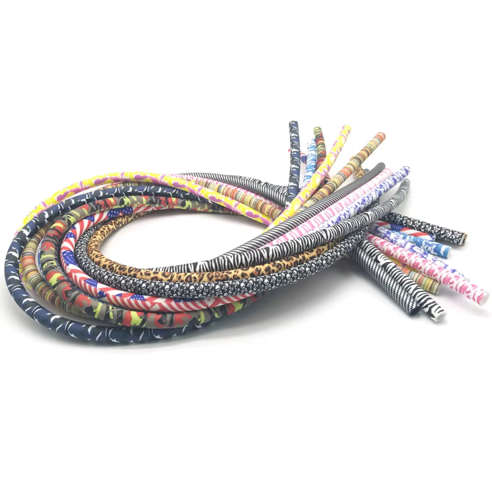 1.5M ROUGH MATTE FINISH SILICONE HOOKAH HOSE SHISHA ACCESSORY