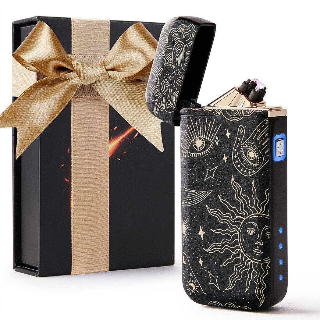 Electric Arc Lighter USB Rechargeable Windproof Flameless Plasma Lighter Gifts