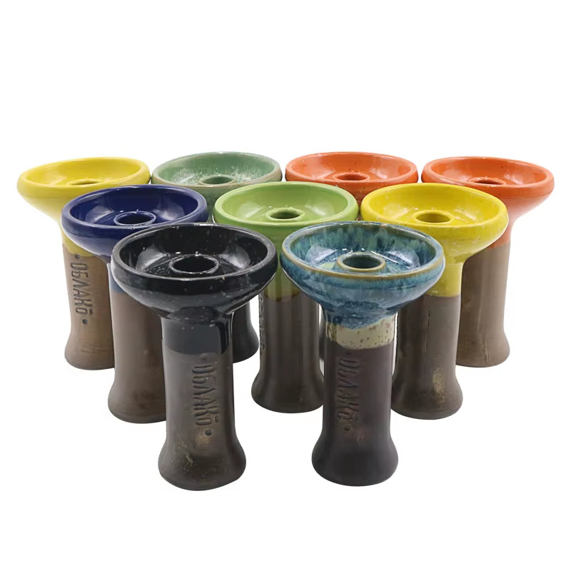 CERAMIC HOOKAH SHISHA BOWL HEAD FOR EVEN HEAT DISTRIBUTION