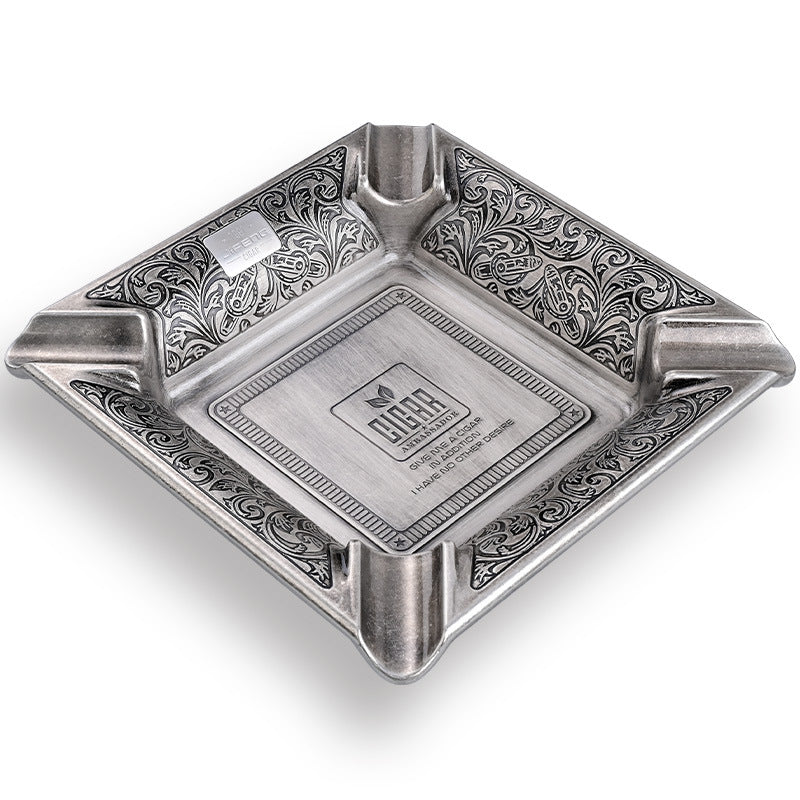 Creative Cuban Four-Slot Ceramic Cigar Ashtray
