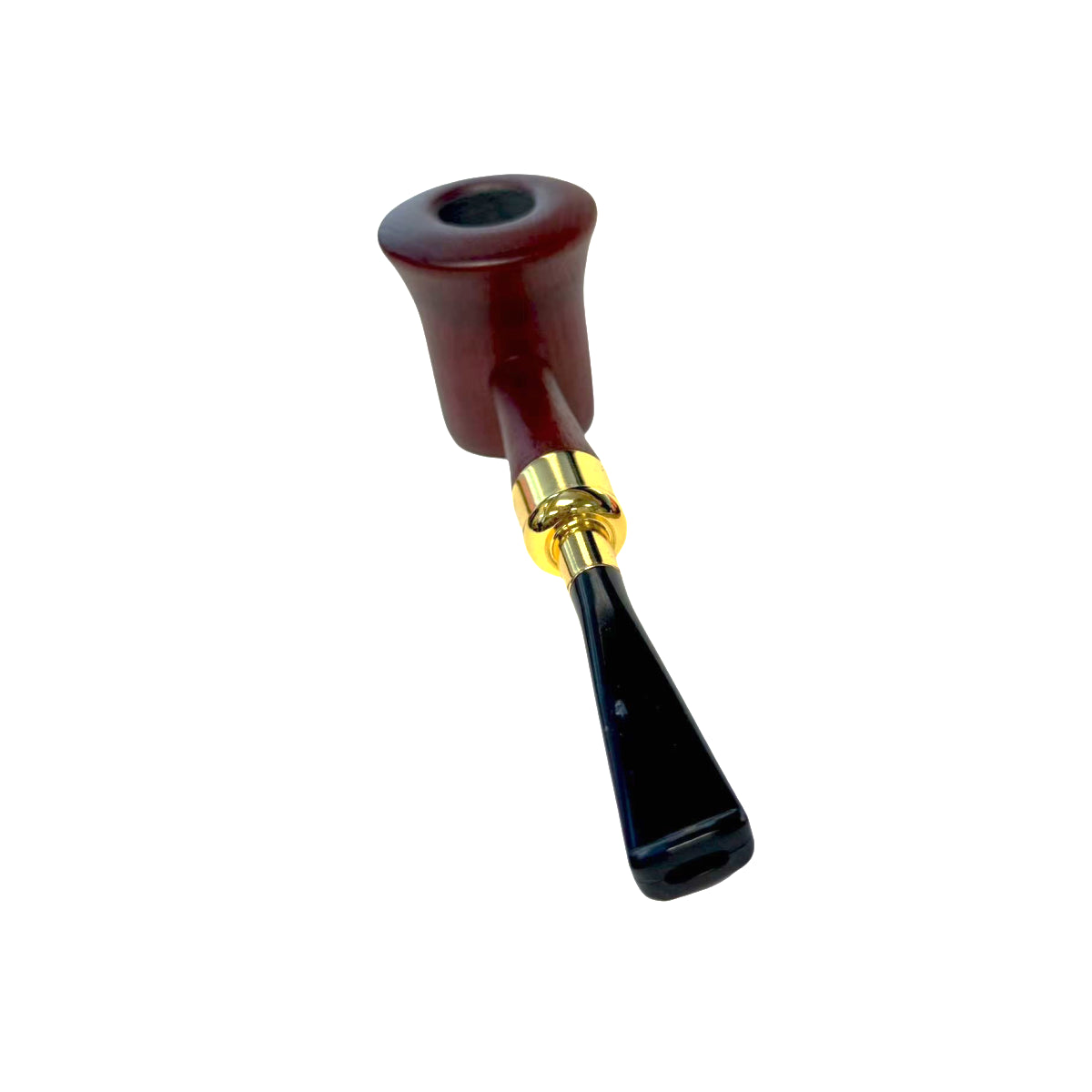 3 Durable Wooden Wood Smoking Pipe Tobacco Cigarettes Cigar Pipes Enchase Gift 3