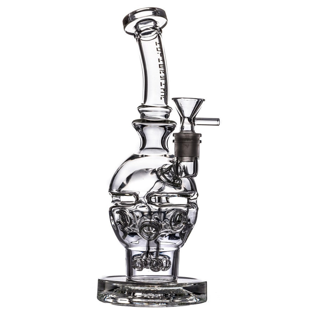 Fab Egg Glass Water Pipe Thick Hookah Rig Recycler Bong Bubbler with 14Mm Bowl