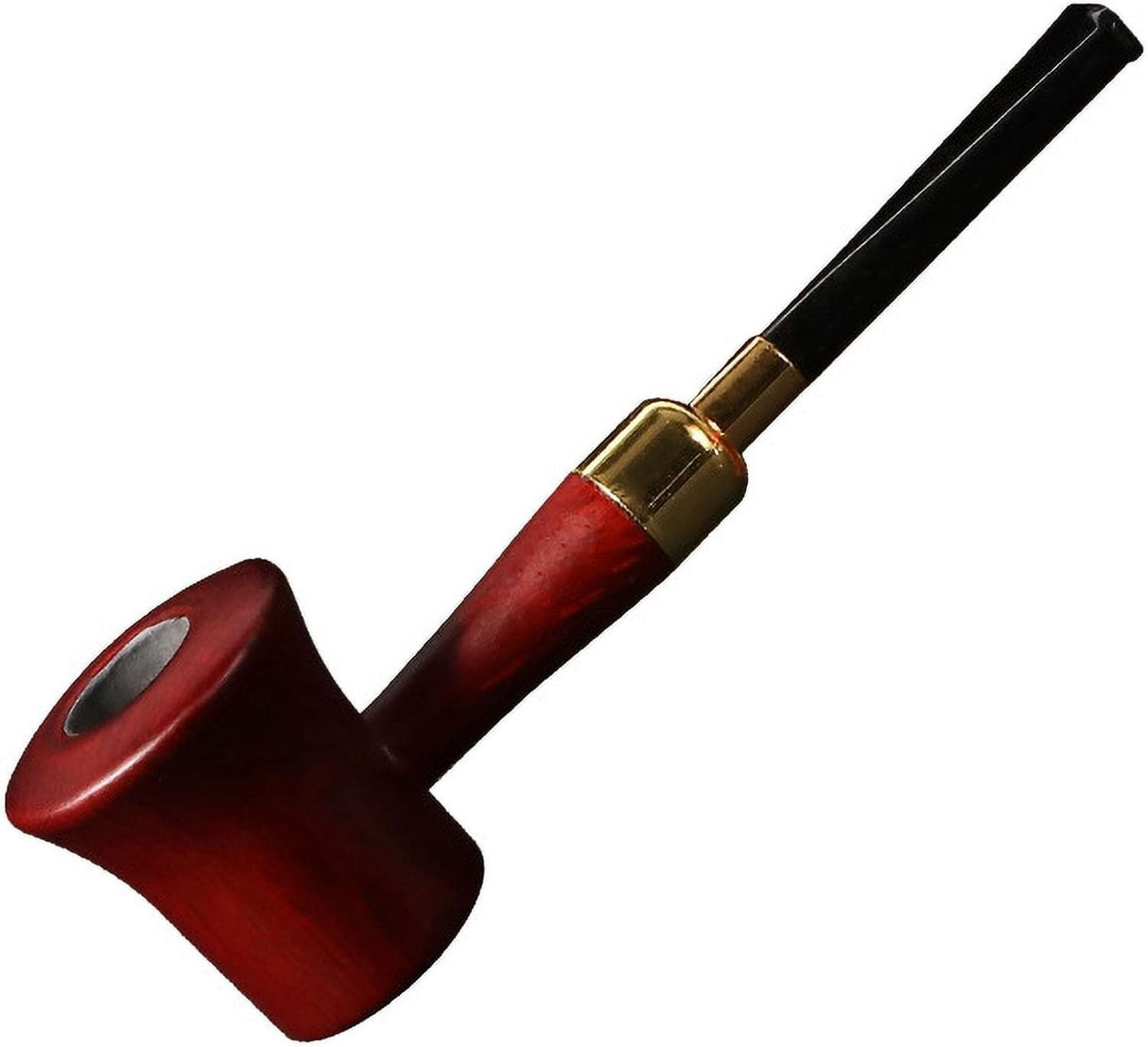 3 Durable Wooden Wood Smoking Pipe Tobacco Cigarettes Cigar Pipes Enchase Gift 3