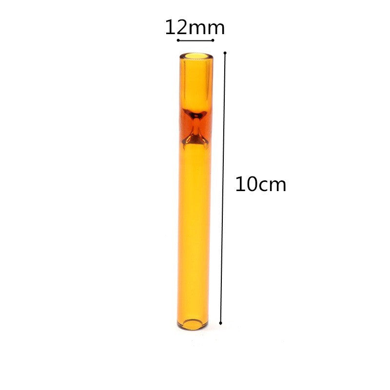 6 Pack Assorted Colors 4 Inch Glass Chillum Smoking Pipes Premium Thick Glass US