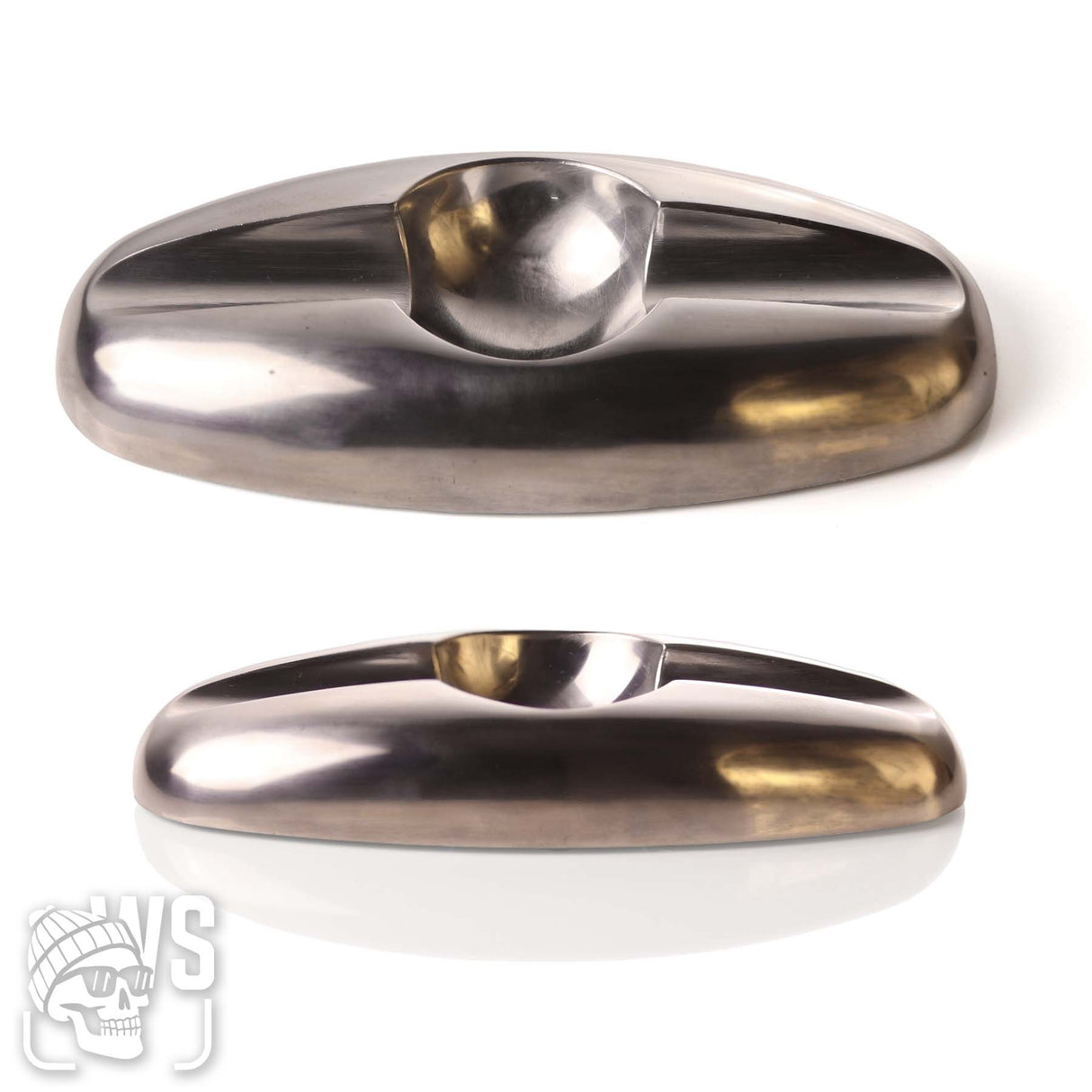 Wesmoke modern metal double rest cigar ashtray cigar ashtray