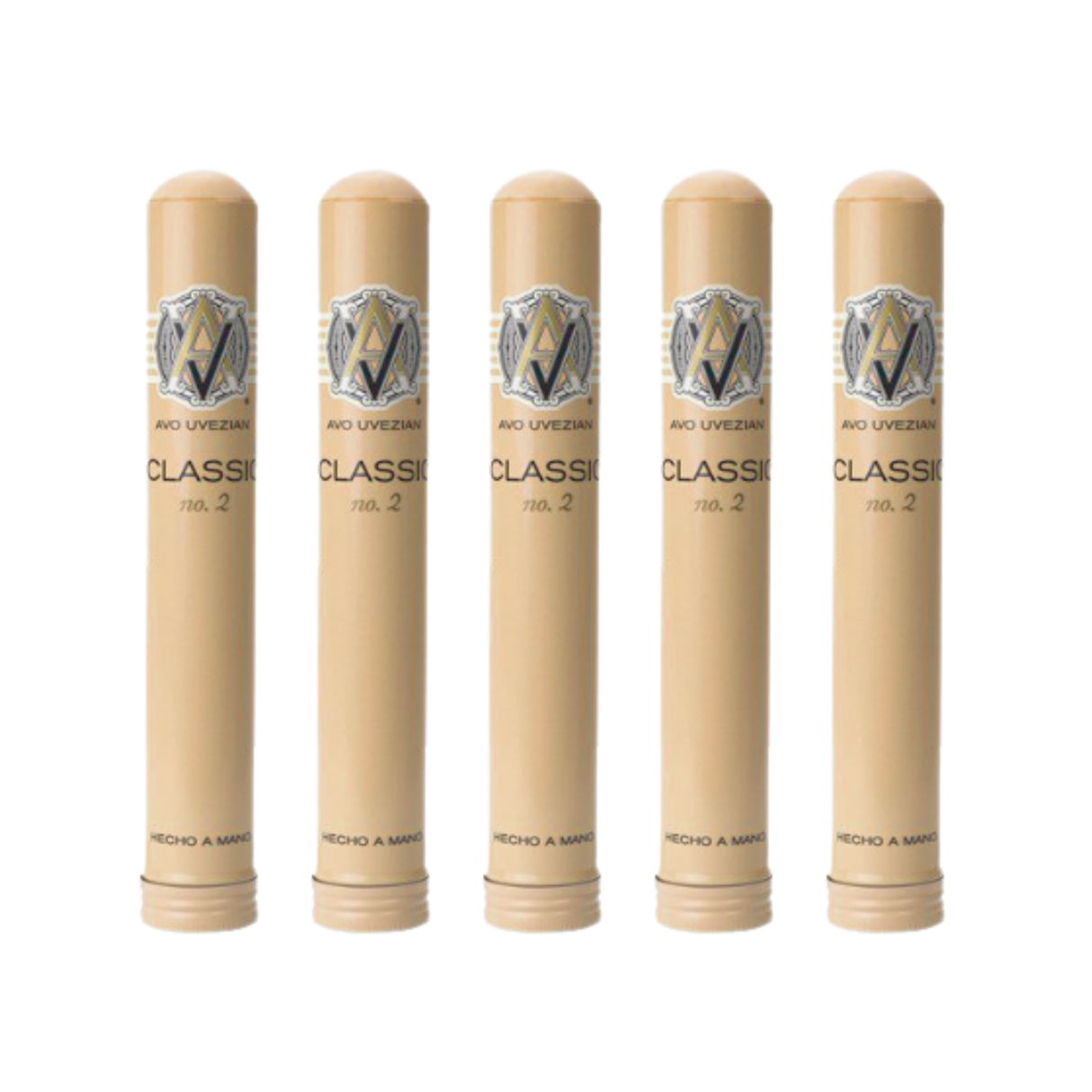 Avo classic no. 2 tubos pack of 5 robusto cigar