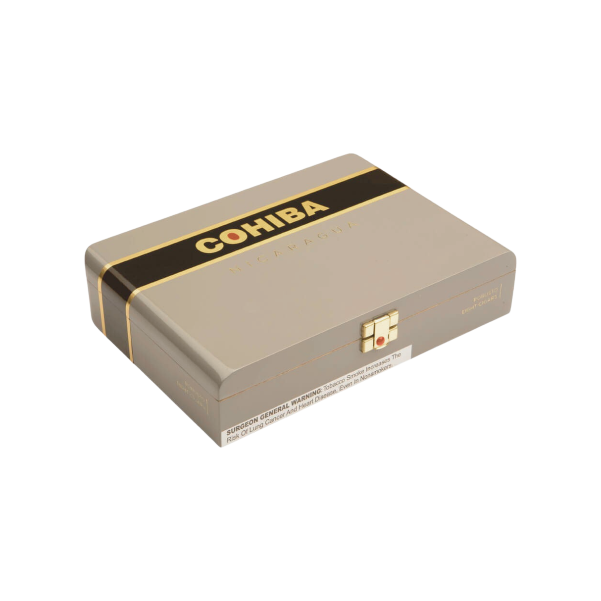Cohiba nicaragua robusto cigar box of 8 robusto cigar