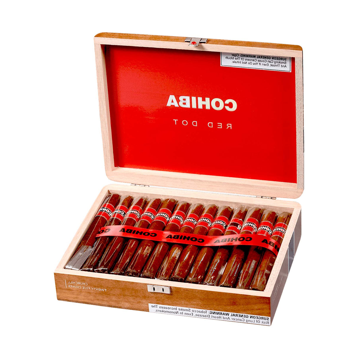 Cohiba red dot churchill box of 25 robusto cigar