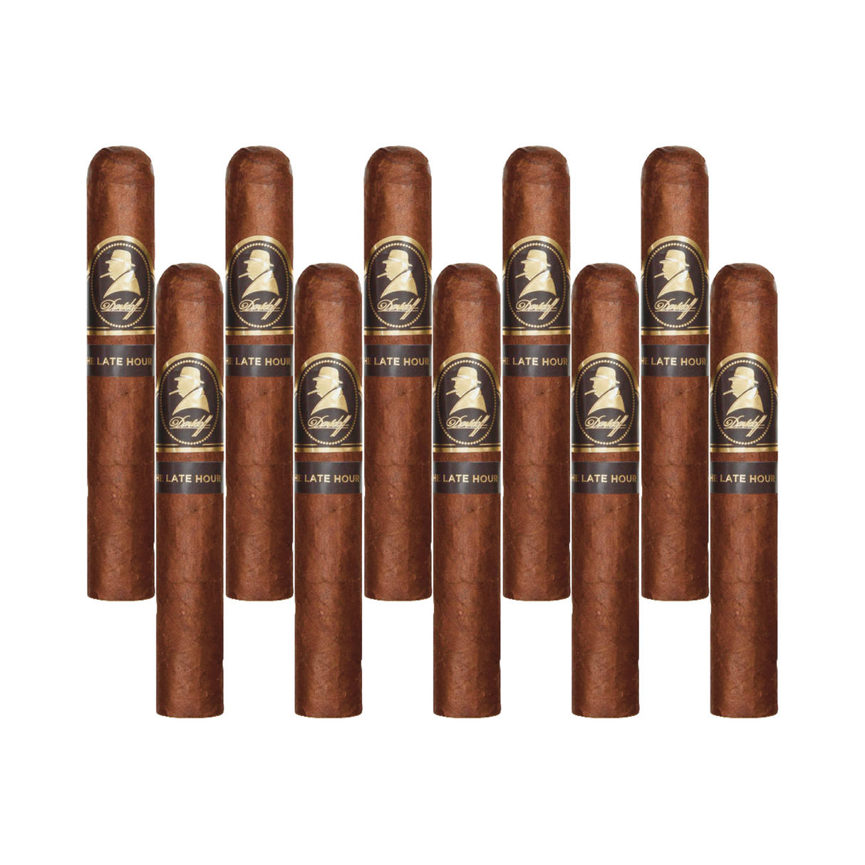 Davidoff winston churchill late hour robusto 5 inch by 52 pack of 10 robusto cigar