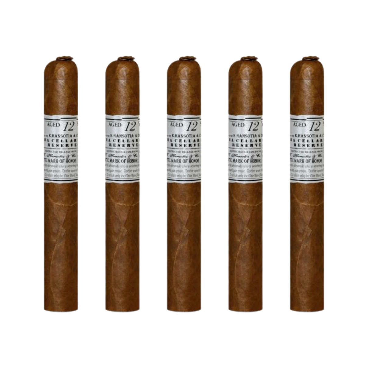 Gurkha cellar reserve 12 year platinum toro pack of 5 robusto cigar