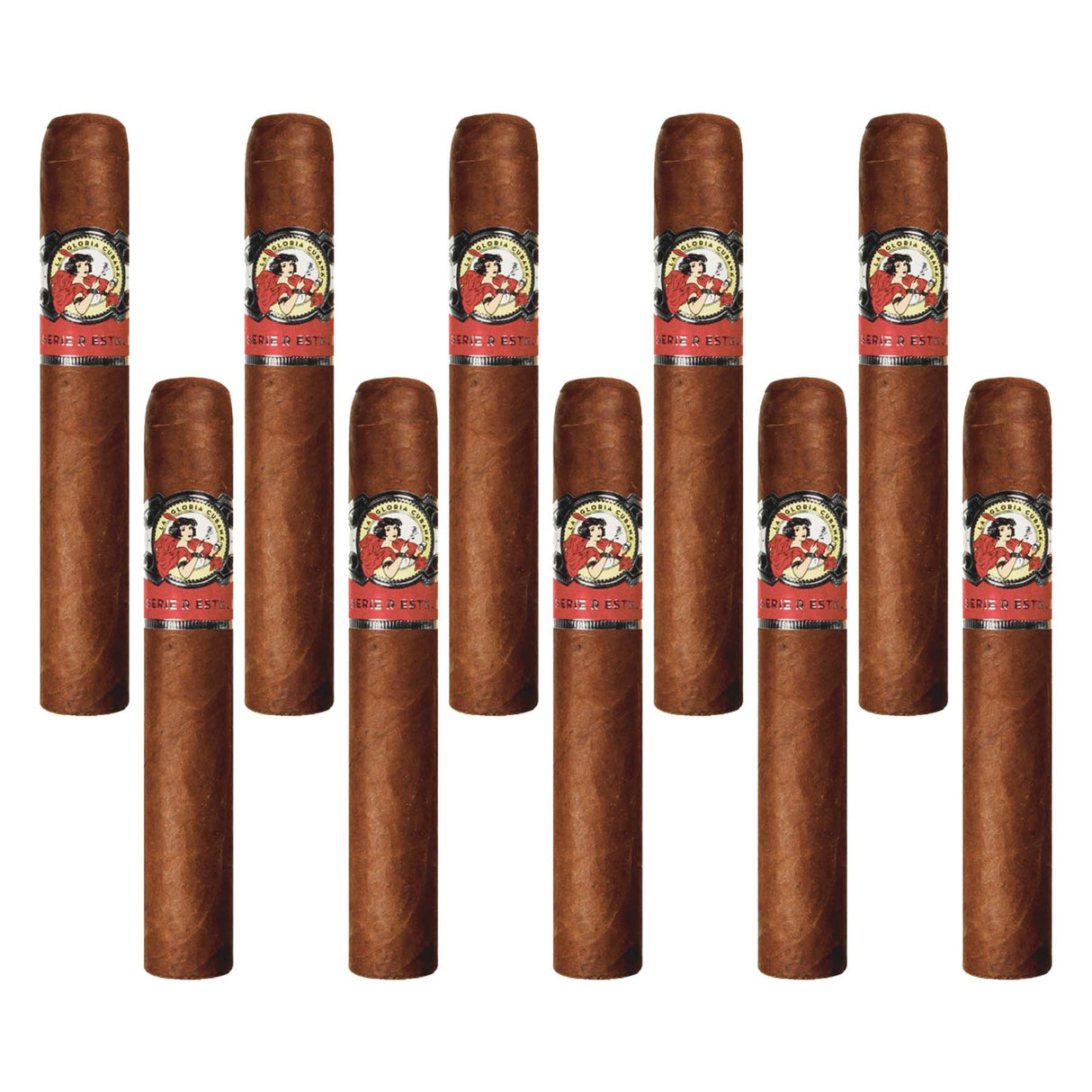 La Gloria Cubana serie r esteli no. sixty pack of 10 robusto cigar