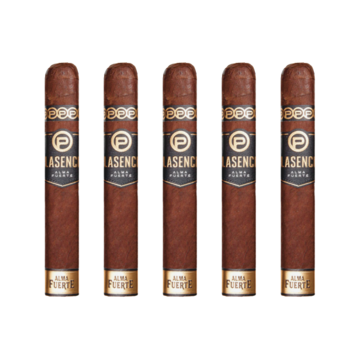Plasencia alma fuerte robusto i pack of 5 robusto cigar