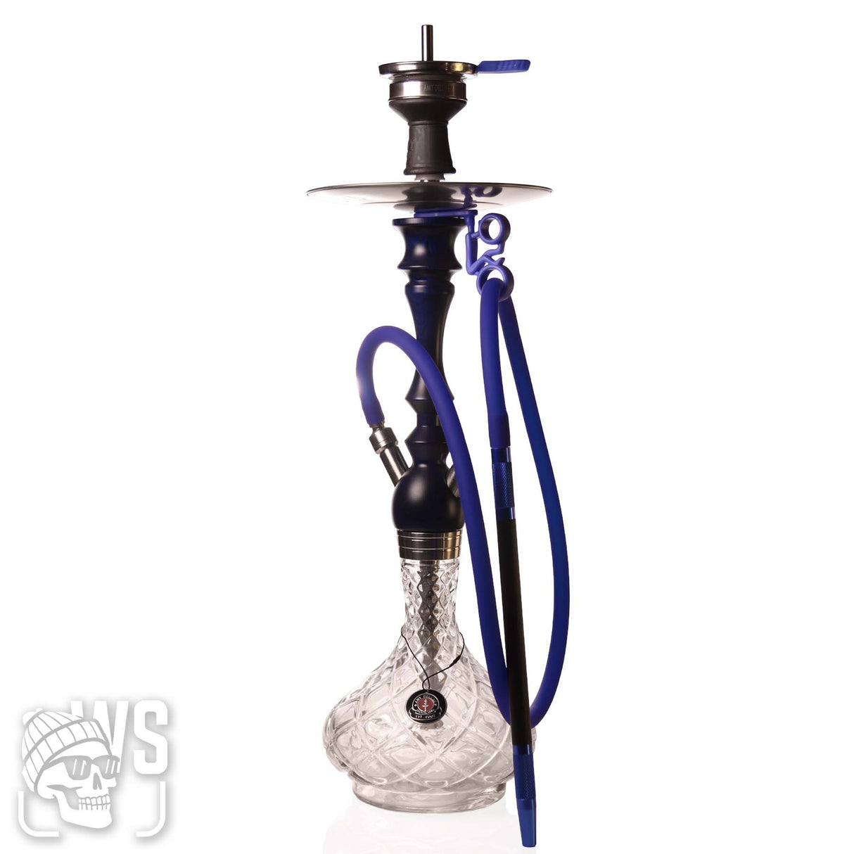 Amy Deluxe bohemian cut 101.01 tr blue single-hose hookah