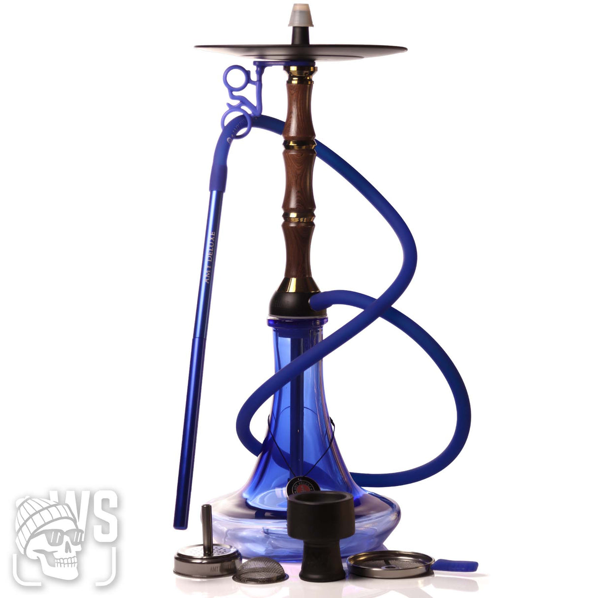 Amy Deluxe amy deluxe bamboo 113.01 hookah single-hose hookah