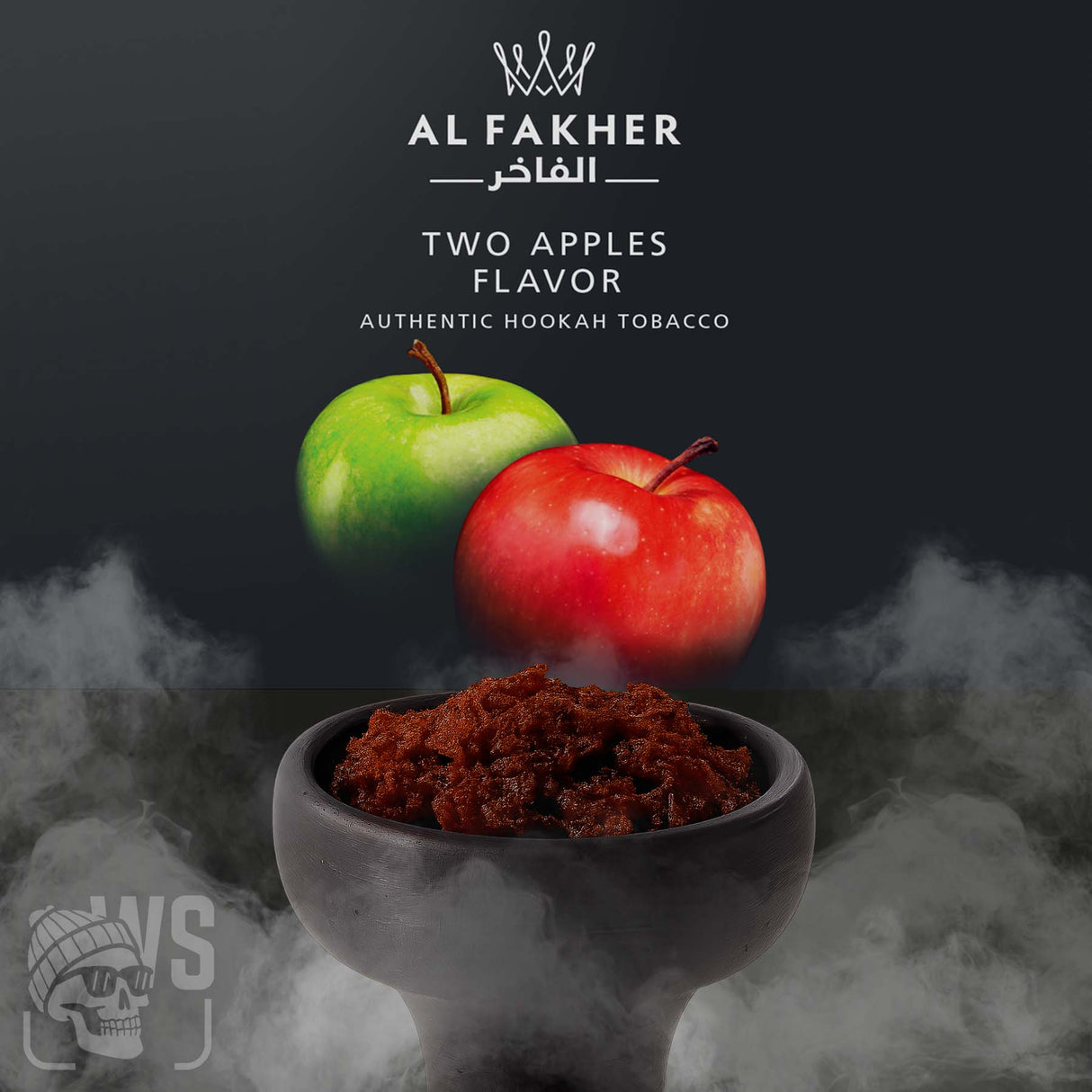 AL FAKHER TWO APPLES HOOKAH FLAVOR