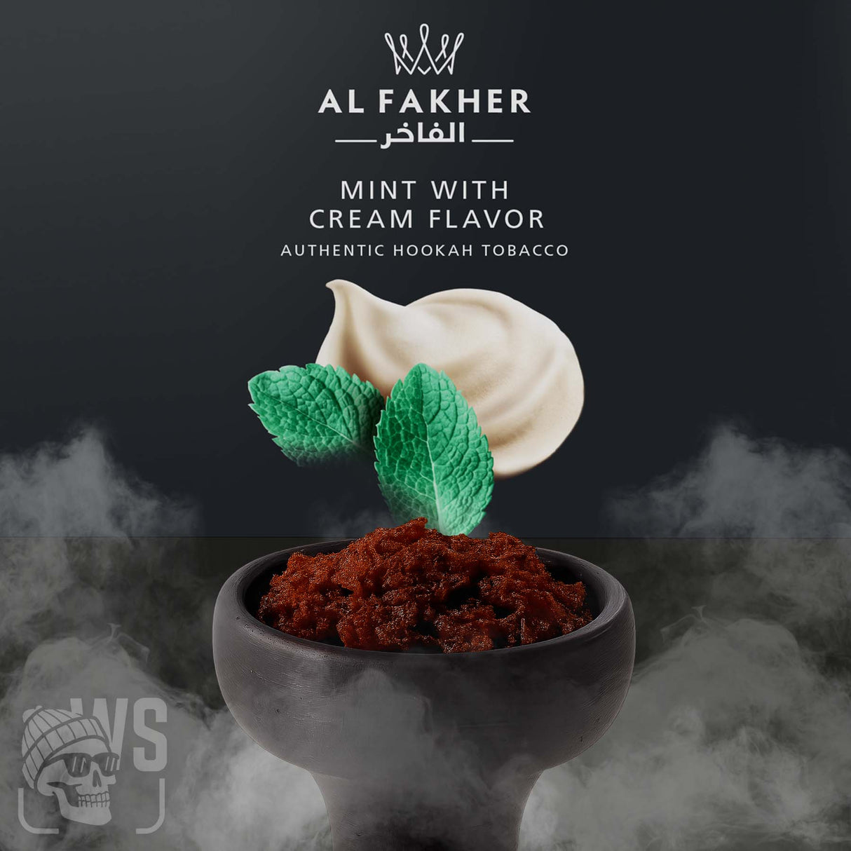 AL FAKHER MINT WITH CREAM HOOKAH FLAVOR