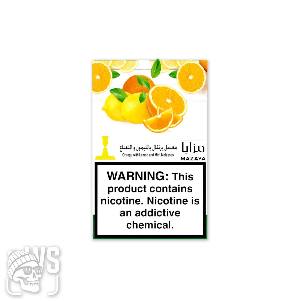 Mazaya Orange with Lemon and Mint 50g Hookah Tobacco