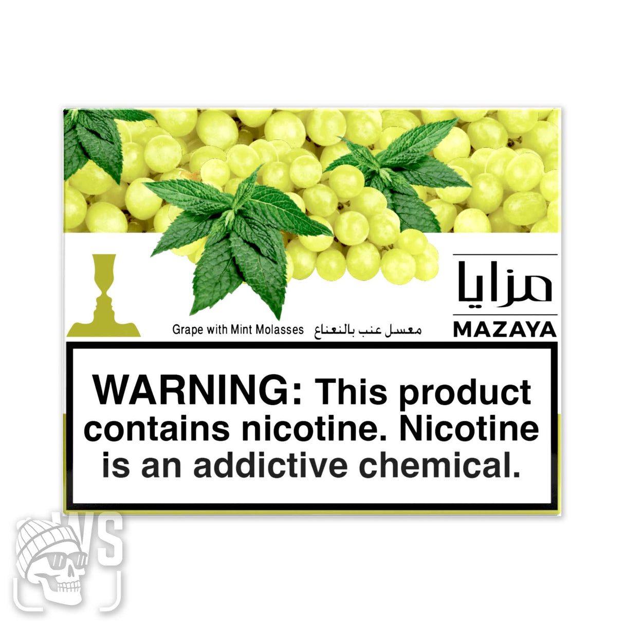 Mazaya MAZAYA GRAPE WITH MINT HOOKAH FLAVOR 250g Hookah Tobacco