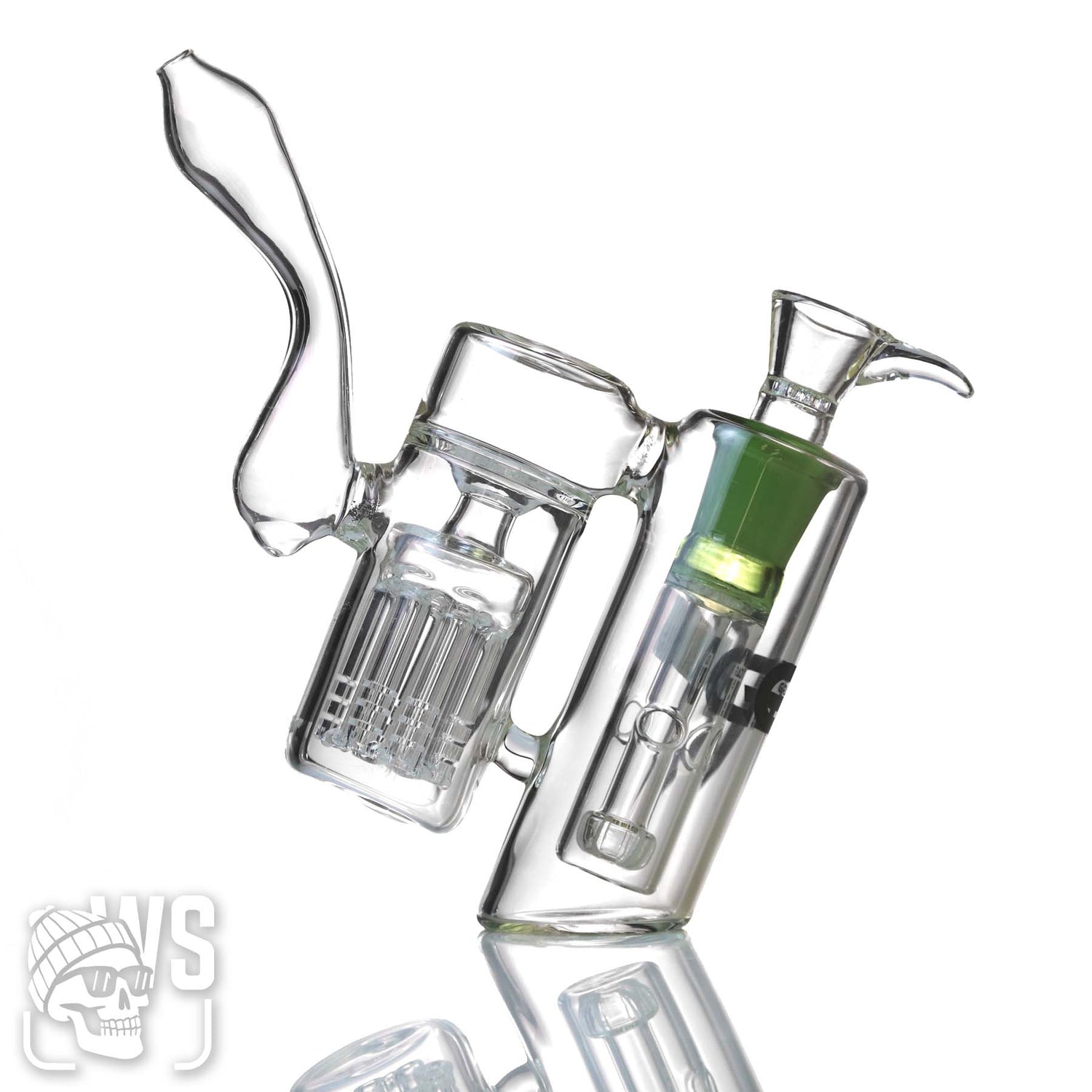 GRACE GLASS CLEAR SCIENTIFIC GLASS BONG WITH MULTI-ARM TREE PERCOLATOR