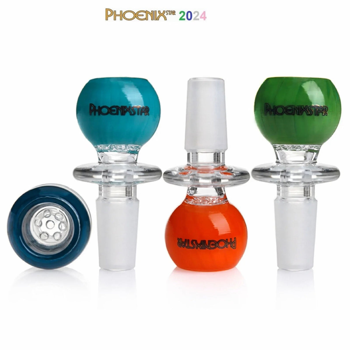 14Mm Thick Glass Bowl Honeycomb Screen Slide Large Capacity Male ✨✨✨✨✨