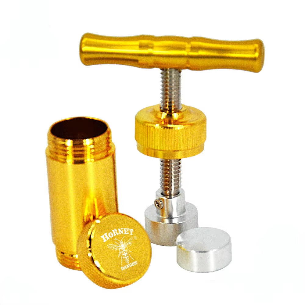 MULTI-FUNCTION HERB & TOBACCO PRESS GRINDER – CRUSHER & COMPRESSOR TOOL