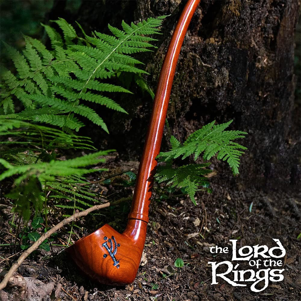 Shire Pipes - GANDALF Cherry Churchwarden Tobacco Pipe - 13" Long - Officiall...