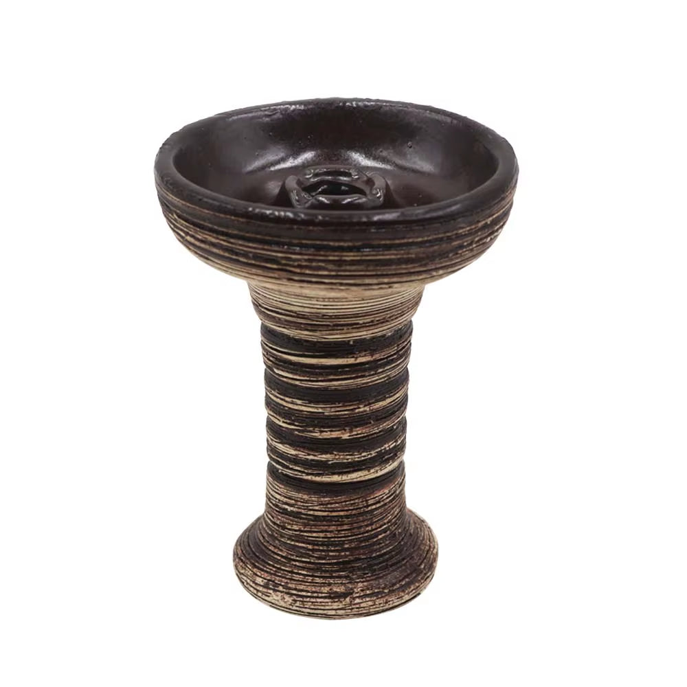 CERAMIC ONE-HOLE SHISHA HOOKAH BOWL NEW DESIGN SHISHA ACCESSORY