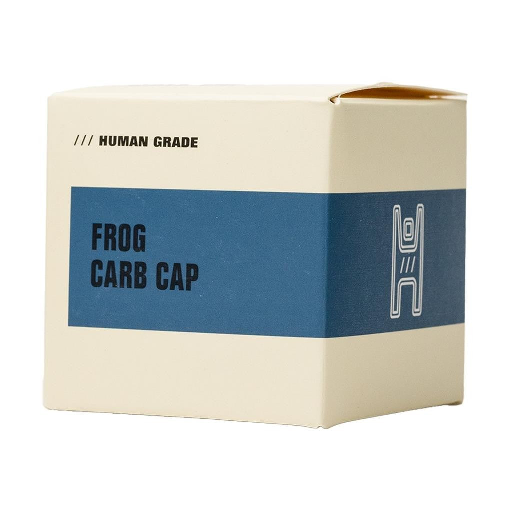 Human Grade Carb Cap Frog MATRIX GREEN Thick Borosilicate Glass Handmade