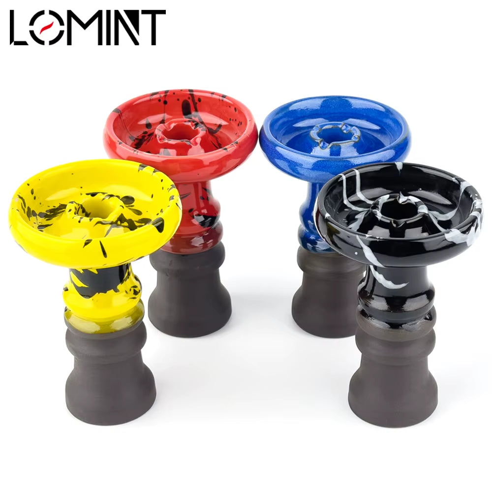 CAMOUFLAGE STYLE CERAMIC HOOKAH BOWL SHISHA ACCESSORY