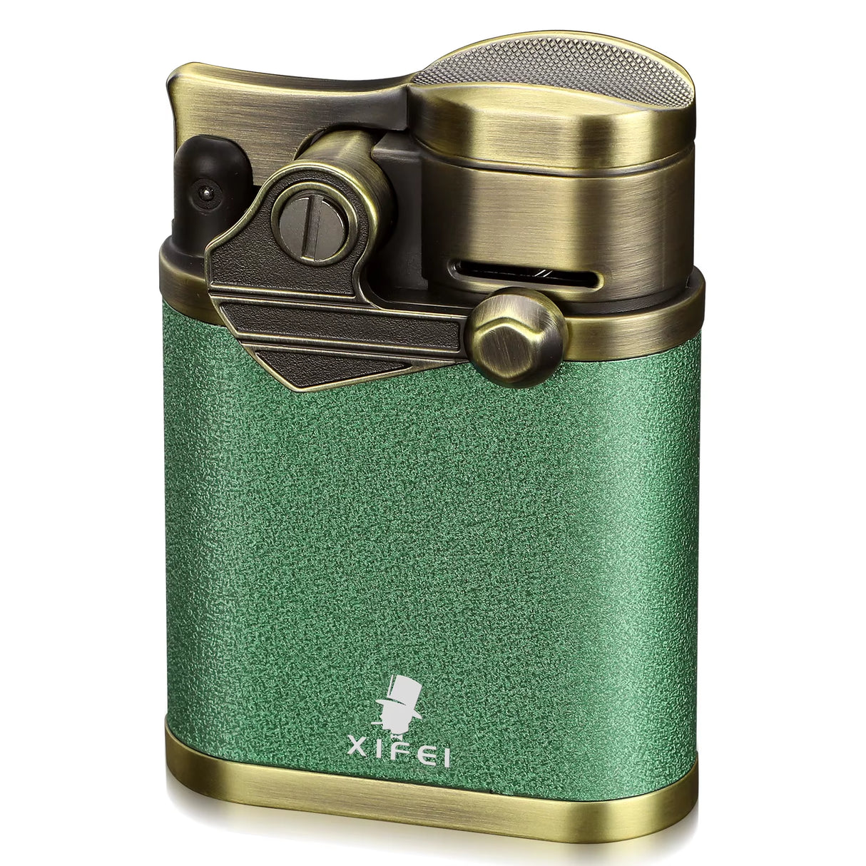 XIFEI 4-JET TORCH LIGHTER – CIGAR HOLDER, ADJUSTABLE FLAME