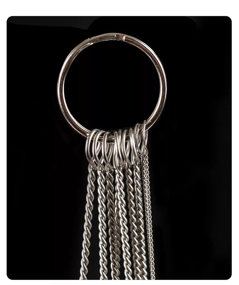 10Pcs Pipe Cleaners Brush Smoking / Tobacco Pipe Cleaning Tools White 10 Sizes