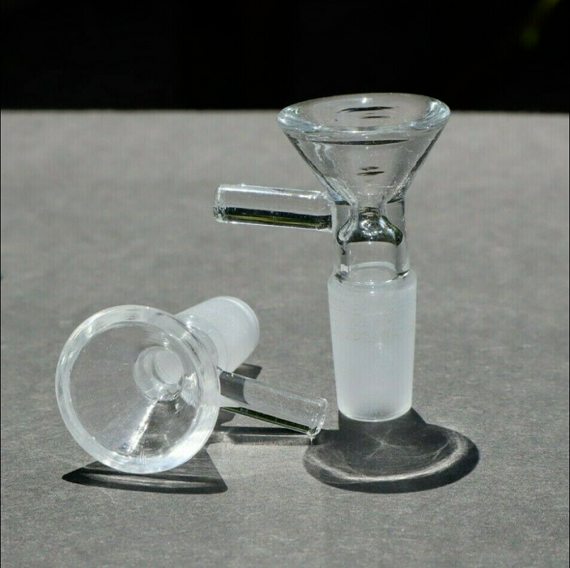BONG DOWNSTEM (3.8 IN INSERT) WITH 14MM MALE ROUND BOWL 5 IN – 3 PACK