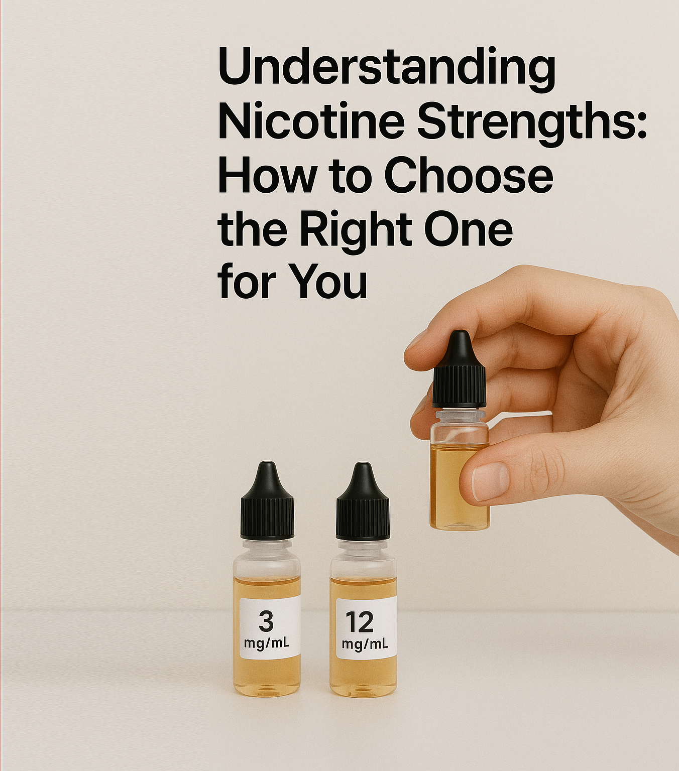 Understanding Nicotine Strengths: How to Choose the Right One for You