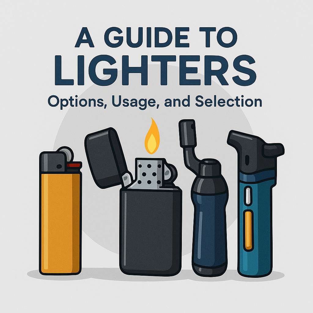 What Are Lighters and Torches? A Look at Flame Tools and Fuel Options
