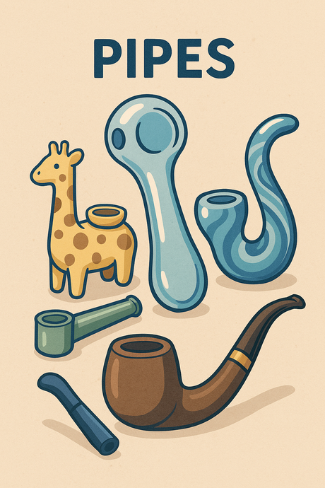 What Are Smoking Pipes? An Overview of Styles and Materials