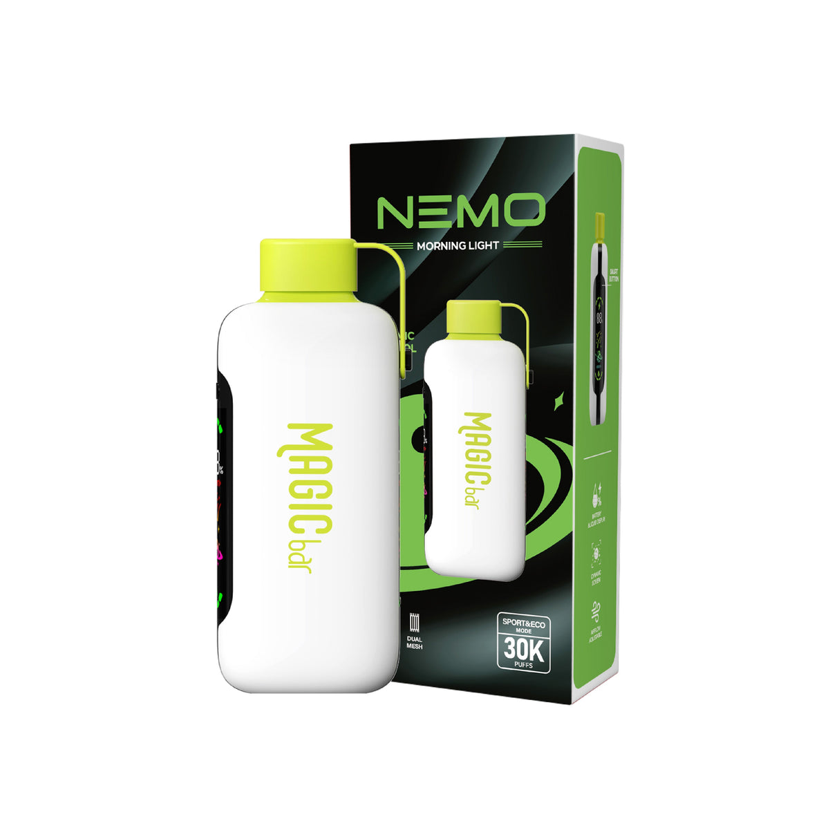 MAGIC BAR NEMO HIGH-CAPACITY MTL DISPOSABLE VAPE 30K PUFFS