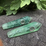 Natural Quartz Smoking Pipe Crystal Point Wand Stone Rock Obelisk Healing 1Pc