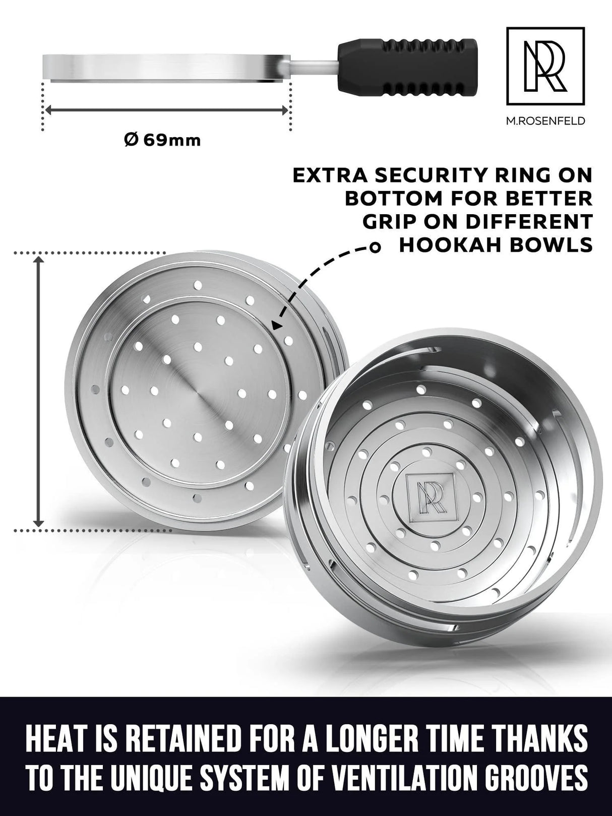 PREMIUM BLUE SILICONE PHUNNEL HOOKAH BOWL SET WITH DURABLE HEAT-RESISTANT DESIGN