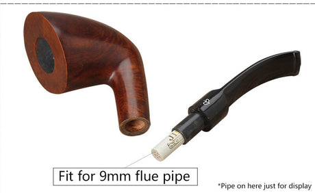 50Pcs Activated Carbon Filter for Tobacco Pipe 9Mm Filters Smoking Accessories