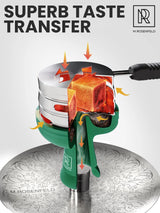 PREMIUM GREEN SILICONE PHUNNEL HOOKAH BOWL SET WITH DURABLE HEAT-RESISTANT DESIGN