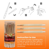 Kashmir Pre Rolled Cones King Size 50 Ct Mango Flavored Rolling Paper Cones
