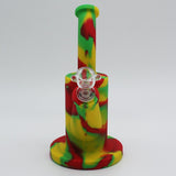 Silicone Rig Smoking Water Pipe Tobacco with 14Mm Glass Bowl