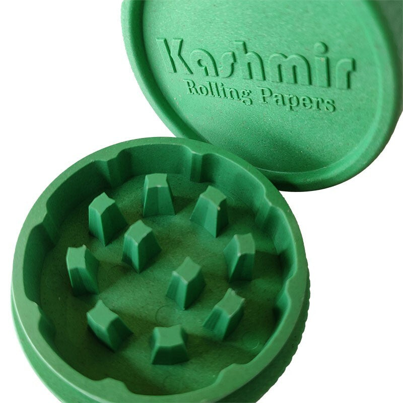 KASHMIR GREEN HERB & TOBACCO GRINDER – SUSTAINABLE, DURABLE CRUSHER