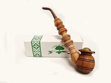 Handmade Wooden Smoking Pipe for Tobacco Cherrywood